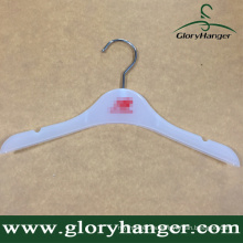 Blanco Durable Estándar ABS Plastic Adult Hanger for Garment Display
